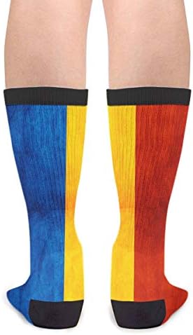NGFF Erkek Kadın Rahat Çılgın Komik Atletik Fantezi Yenilik Grafik Ekip Tüp Çorap Nem Esneklik Hediye