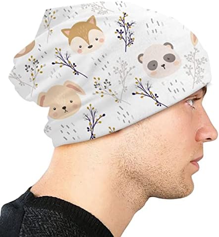 Hımbıl Bere şapka Örgü Kap Kış Kafatası Kap Gecelik Rahat Şapka Erkekler Kadınlar için