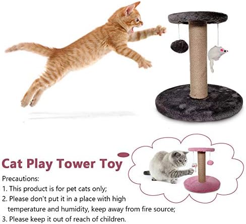 Yuhoo Kedi Tırmalama, Rahat Kedi Ağacı Kulesi, Yavru Relax Ağacı Kınamak Mobilya Oynamak ve Uyumak için, Rahat Tasarım Kedi Aktivite
