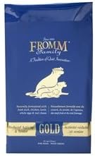Fromm Family Foods 727540 33 Lb Altın Beslenme Kıdemli Kuru Köpek Maması (1 Paket), Bir Boyut