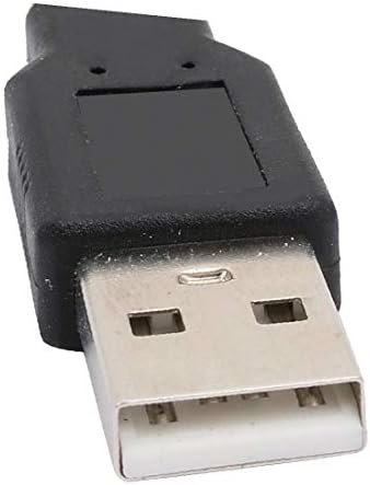X-DREE USB Bağlantı Noktası 1 * 3W 60 Derece Işın Açısı 50cm Kol Soğuk Beyaz LED Klip Masa Lambası Siyah(Puerto USB 1 * 3W 60