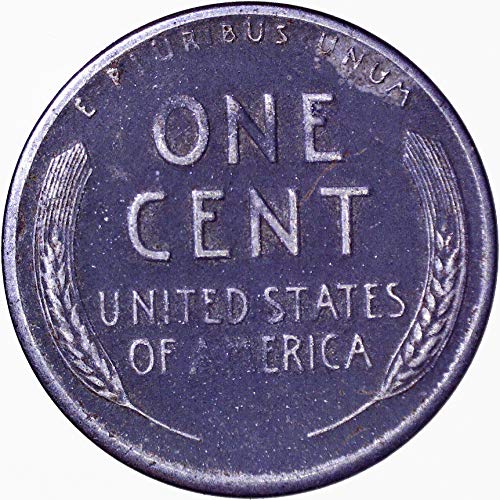 1943 Çelik Lincoln Buğday Cent 1C Çok İnce