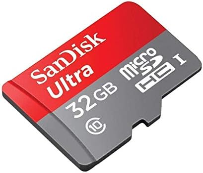 Ultra 32GB microSDHC, SanFlash ve SanDisk tarafından Doğrulanan Plum Z103 Plus için Çalışır (A1/C10/U1/8k / 120MBs)