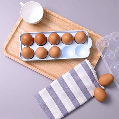 DWOLE Darbeye Dayanıklı ve sızdırmaz Taşınabilir Yumurta Taşıyıcı ile Kapak Kilidi, yumurta saklama kutusu Kasa için Açık Piknik,