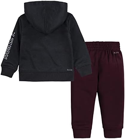 Hurley Bebek Boys ' Güneş Zip Up Hoodie ve Koşucu pantolonu 2 Parça Kıyafet Seti