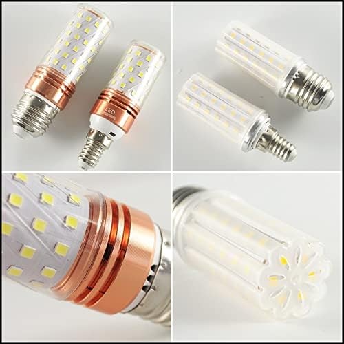 RZL LED ışıkları E27 E14 12 W 14 W 16 W LED lamba mısır ampuller, avize mum led ışık spot ev lamba AC 220 V~240 V SMD2835( Renk: