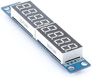 KNACRO 8 Dijital Ekran Modülü, MAX7219 Dijital Ekran Kontrol Modülü, Basamaklı Sekiz Üç Seri IO Portu Kontrolünü Destekler