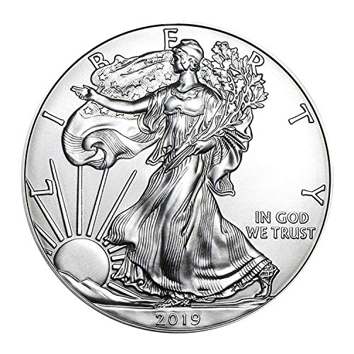 2019 Amerikan Gümüş Kartal $ 1 Parlak Uncirculated