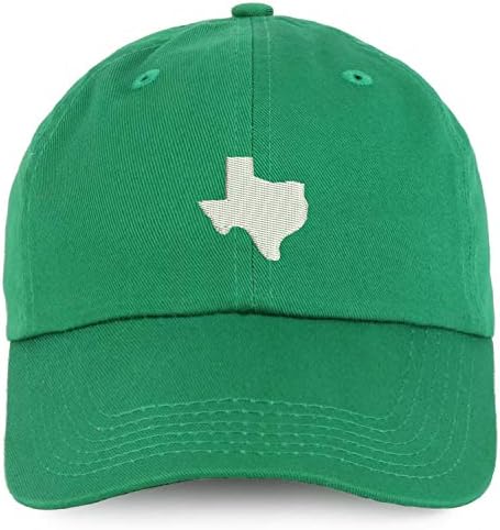 Moda Giyim Mağazası Gençlik Texas State Yapılandırılmamış Pamuklu Beyzbol Şapkası