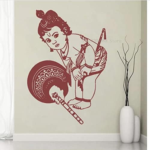 Xiaoxin Sevimli Bebek Krishna Kano Duvar Sticker Hindu Tanrı Gopal Din Vinil Çocuk Odası Oturma Odası Ev duvar süsü Duvar Kağıdı