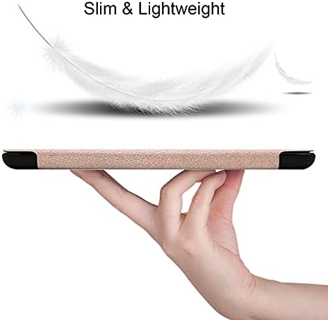 Tablet PC Kılıf Kılıf Huawei MediaPad ıçin M5 Lite 8 Ince Tri-Fold Standı Akıllı Kılıf, Çoklu Görüş Açıları Standı Sert Kabuk