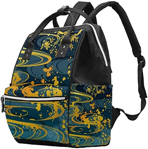 Japon Desen Schoolbag Bezi Çanta Sırt Çantası Su Geçirmez Çok Fonksiyonlu Moda Seyahat Çantası, Hemşirelik Çantası