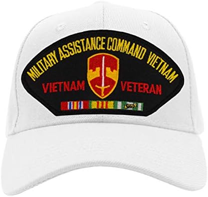 MACV-Askeri Yardım Komutanlığı Vietnam Şapka / Ballcap Ayarlanabilir Bir Boyut En Çok Uyuyor (Çoklu Renkler ve Stiller)