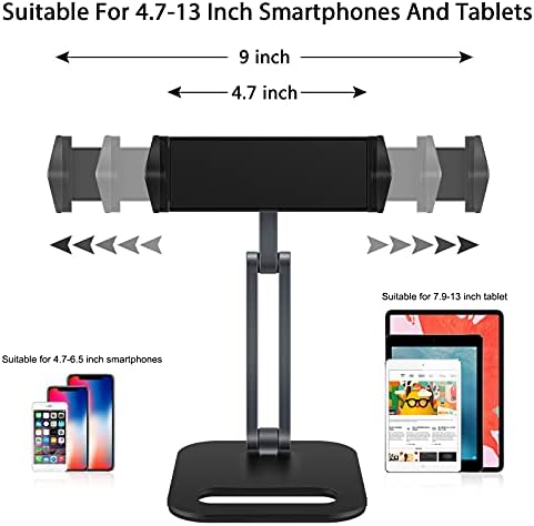 B-Land Tablet Standı Tutucu Ayarlanabilir, Masaüstü Tablet Dağı Alüminyum Alaşım Cradle Dağı Dock ile Uyumlu 4.7 -12.9 Ekran