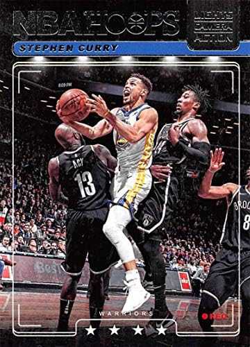 2018-19 NBA Çemberler ışıkları Kamera Eylem Perakende Ekle 1 Stephen Curry Golden State Warriors Resmi Panini Basketbol Kartı