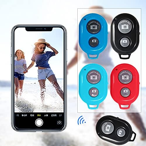 Bluetooth Kablosuz Teknolojisine Sahip Shirazawa Kamera Deklanşör Uzaktan Kumandası iPhone/Çoğu iOS ve Android Akıllı Telefon
